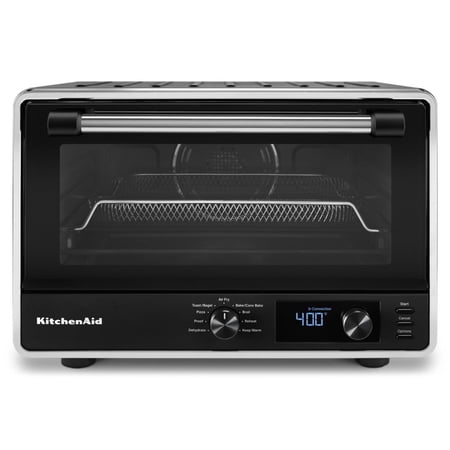 KitchenAid Digital Countertop Oven with Air Fry and Pizza | Matte Black