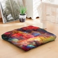 thumbnail image 4 of Moon and Stars Floor Seating Pad, Thick Meditation Cushion for Adults, Oversized Square Shape, Perfect for Yoga & Tea Ceremony, 4 of 7