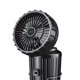 thumbnail image 3 of Linterna solar para acampar con ventilador USB recargable para cortes de energía en la tienda (negro sin BT), 3 of 9