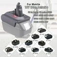 thumbnail image 5 of Battery Adapter Converter For Makita/Dewalt/Milwaukee/Bosch/Einhell/Ryobi to For Dyson V6 V7 V8 Battery Vacuum Cleaner Tool DC58, 5 of 29