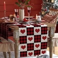 thumbnail image 3 of Drapeaux de Table Décorés pour la Saint-Valentin Réunions de Famille Décoration de Table de Cuisine Rétro Intérieur Extérieur, 3 of 6