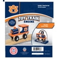 thumbnail image 3 of Masterpieces NCAA Auburn Tigers, motor de tren de juguete de madera auténtica, para mayores de 3 años, 3 of 5