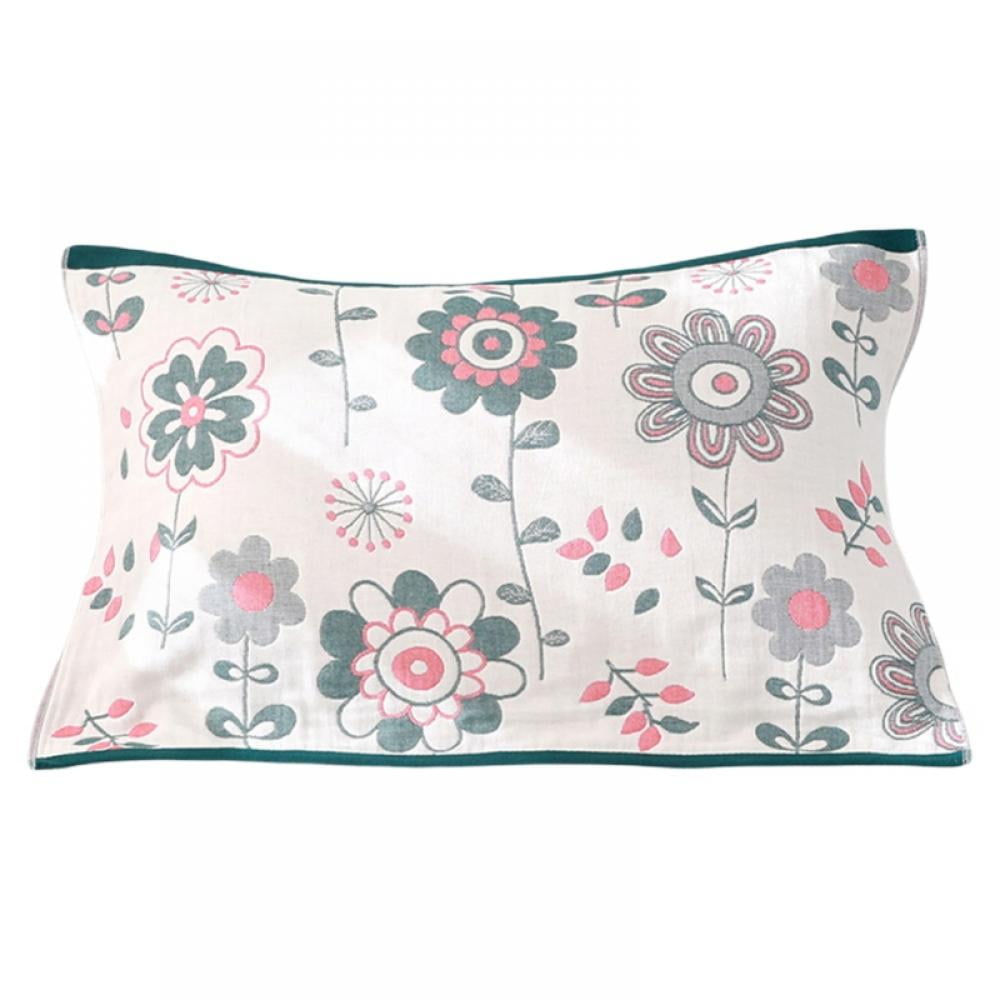 Cotton Quilted Pillow Shams Standard Size American Country Printing