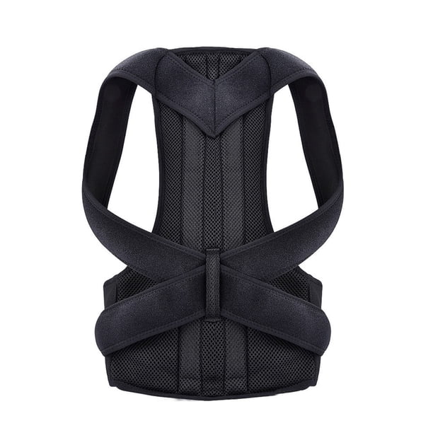 Hugtrwg Corrector Postura Espalda Herramienta Entrenamiento Espalda Transpirable para Hombres Y Mujeres (4XL)