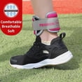 thumbnail image 3 of Wrist weights Ankle weights 2X 0.5kg - 2X 2.0kg Adjustable ankle weights for fitness, exercise, walking, jogging, 3 of 4