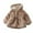 Khaki, variant on AUNVITO 2025 Trendy Children's Long Sleeves Round Neck Coat Long Sleeved Bottom Plush