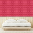 thumbnail image 4 of Ambesonne African Print Peel & Stick Wallpaper for Home, Folk Magenta Madness, 13"x36", Raspberry and Hot Pink, 4 of 6