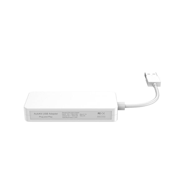 Sidaley inalámbrico Carplay/Android Auto Smart Link adaptador de USB para reproductor multimedia de navegación Vehículos, repuestos y accesorios Mis Blanco