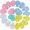 12 Pack: Pastel Colors, variant on ToBeInStyles Pack of 12 Newborn Infant Baby Ultra-Soft Cotton Anti-Scratch Mitten Gloves - Floral Pastel