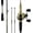 Cast: Left Reel , 6'0"- M Rod(2pcs+ Extra Tip), variant on KastKing Spinning Fishing Rod and Reel Combo, Spin-6'0" L-500 Reel (2pcs Extra Tip),KastFlex IM7 Graphite,PTS System, EVA Handles Spartacus Defender