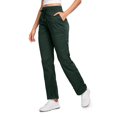 thumbnail image 1 of Pantalones CRZ YOGA Livianos para Entrenamiento con Fruncido 76 cm Verde XL, 1 of 3