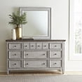 thumbnail image 2 of Heartland White Dresser & Mirror, 2 of 2