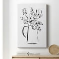 thumbnail image 6 of Sketchy Bouquet I Premium Gallery Wrapped Canvas - Ready to Hang, 6 of 9