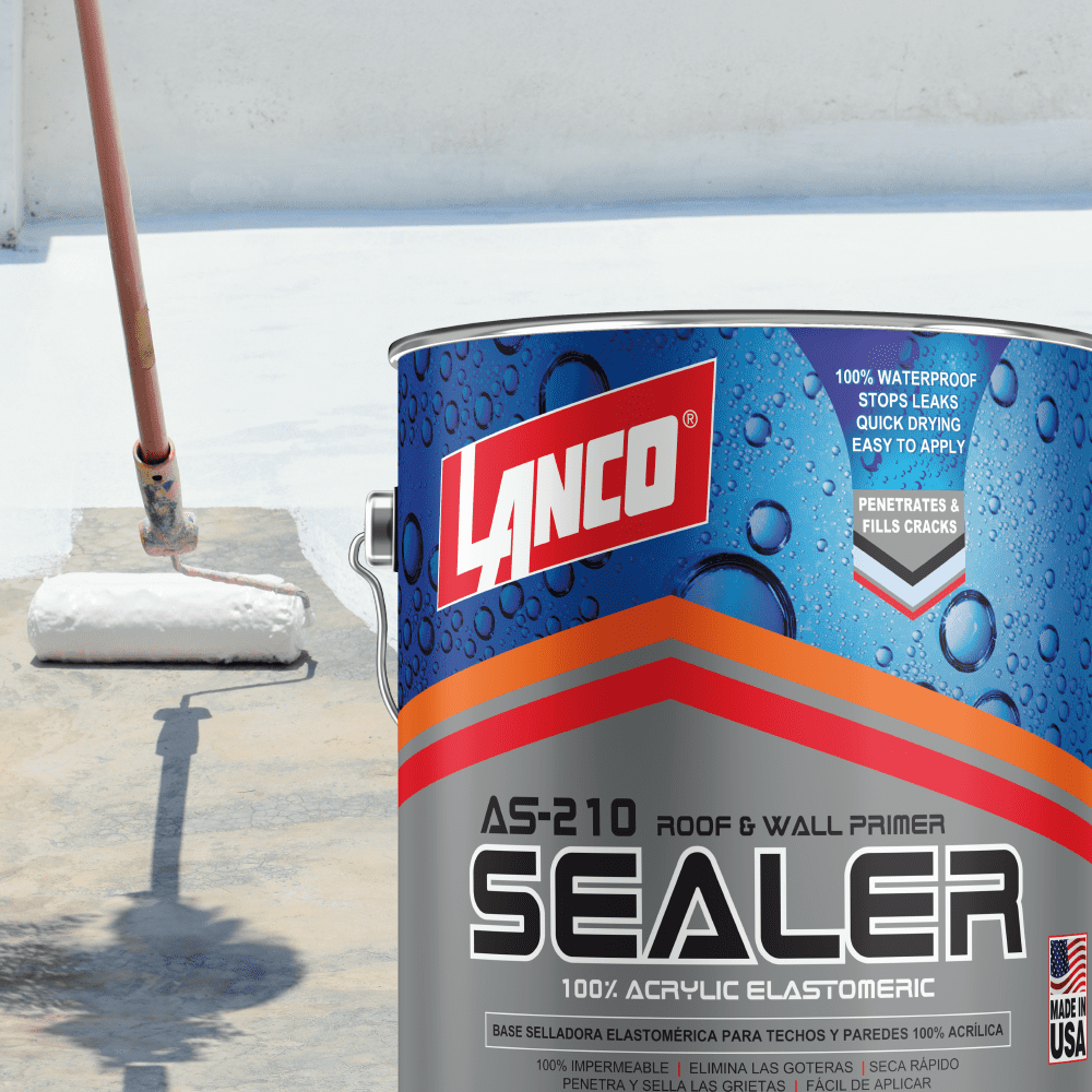 Lanco Acrylic Primer Sealer Clear Finish, 1 Gallon