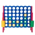 thumbnail image 4 of Gymax Jumbo 4-to-Score Game Set 4 in A Row Kids Adults w/ 42 Jumbo Rings, 4 of 10