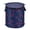 Blue Stripes, variant on Pop-Up Collapsible Laundry Hamper With Zippered Lid Dual Handles 50L Cute Flowers Ladybugs
