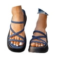 thumbnail image 3 of MKLEKYY Sandalias de Plástico para Mujer, Zapatos de Playa, Zapatillas para Mujer, Sandalias Planas de Una Sola Pieza para Vacaciones En La Playa, 3 of 5