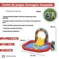 thumbnail image 2 of Alberca Infantil Inflable Avengers Con Resbaladilla Bestway, 2 of 4