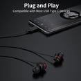 thumbnail image 2 of Auriculares UNOLYO USB C con cable y micrófono para iPhone, Samsung, 2 of 7