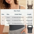 thumbnail image 2 of purcolt Women's Camisole Tops Scoop Neck Slim Fitted Basic Undershirt Camis Summer Sleeveless Spaghetti Straps Tank Tops Going Out Crop Tops, 2 of 4