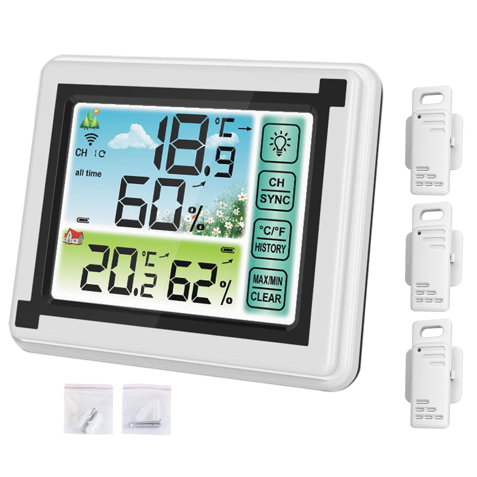 Indoor Outdoor Thermometer Wireless Digital Outdoor Temperature