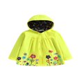 thumbnail image 1 of Imperméable Coupe-Vent à Capuche pour Filles Tout-Petits, 1 of 6