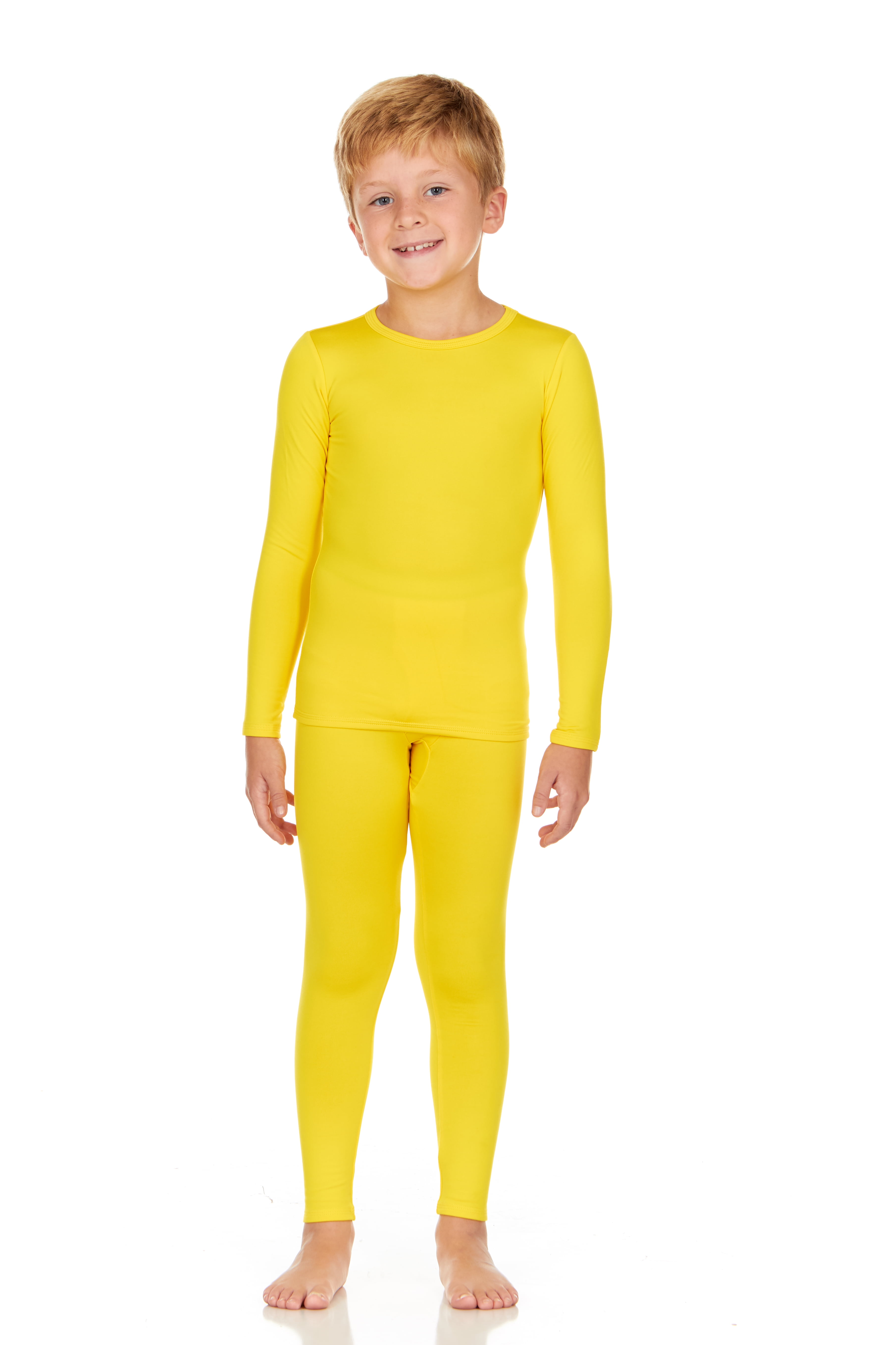 Thermajohn Boy's Ultra Soft Thermal Underwear Long Johns Set with Fleece Lined 
