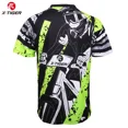 thumbnail image 4 of Camisetas de descenso de la marca X-Tiger, camisetas de ciclismo 100 % poliéster, ropa de descenso, camisetas de ciclismo de montaña, ropa deportiva para carreras de motocross, 4 of 5