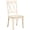 White, variant on Pine Veneer and White Finish Side Chairs / Fit for Casual Dining Settings