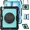 Light Blue, variant on Case for iPad Air 13 inch M4 2026 / M3 2025 / M2 2024 with Built-in Screen Protector, 360° Rotating Stand, Adjustable Shoulder Strap, Pencil Holder