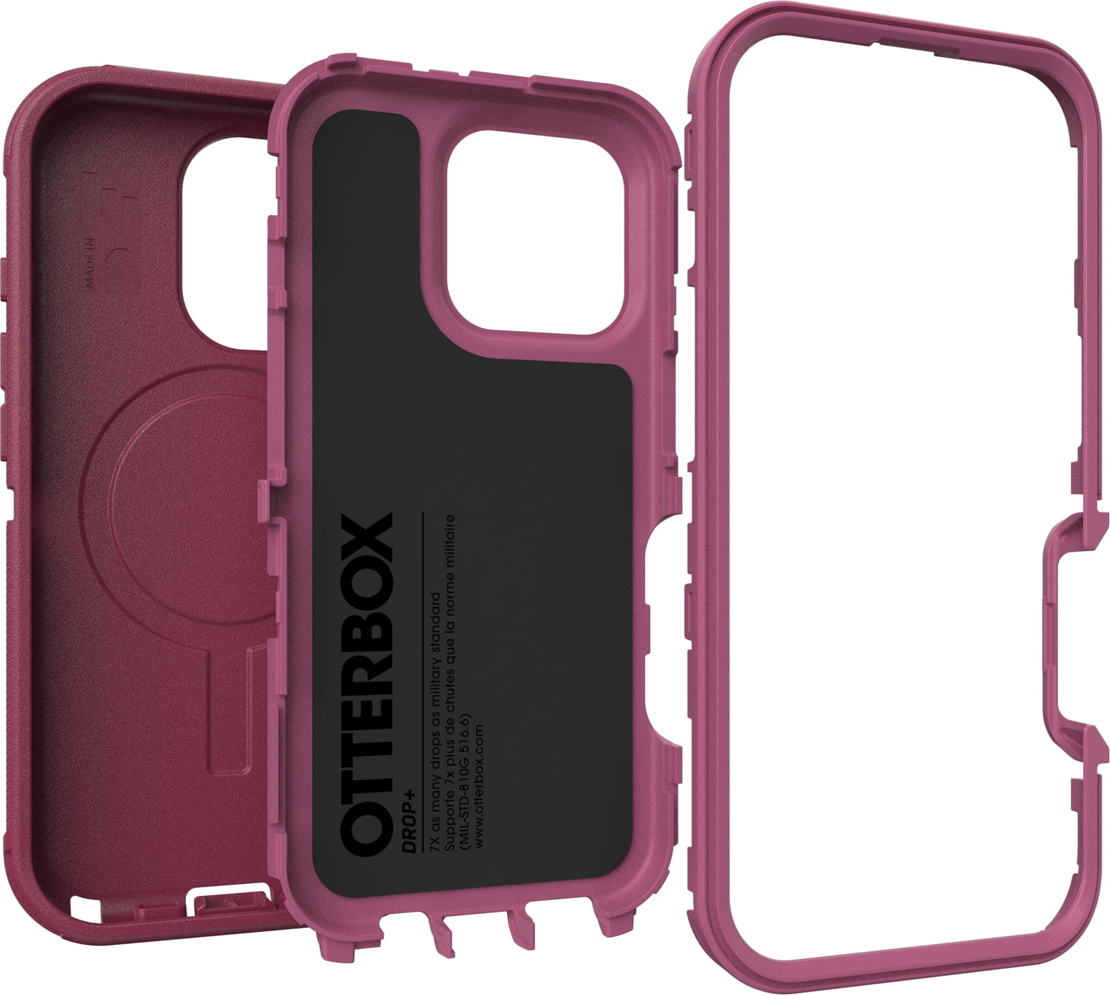 OtterBox Defender Series Pro Case for MagSafe for iPhone® 16 Pro - Pink