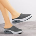 thumbnail image 3 of Qarigey Zapatillas de cuña para mujer, zapatos informales de malla con cojín de aire, sandalias ligeras antideslizantes para mujer, Type2 NO2, 3 of 6