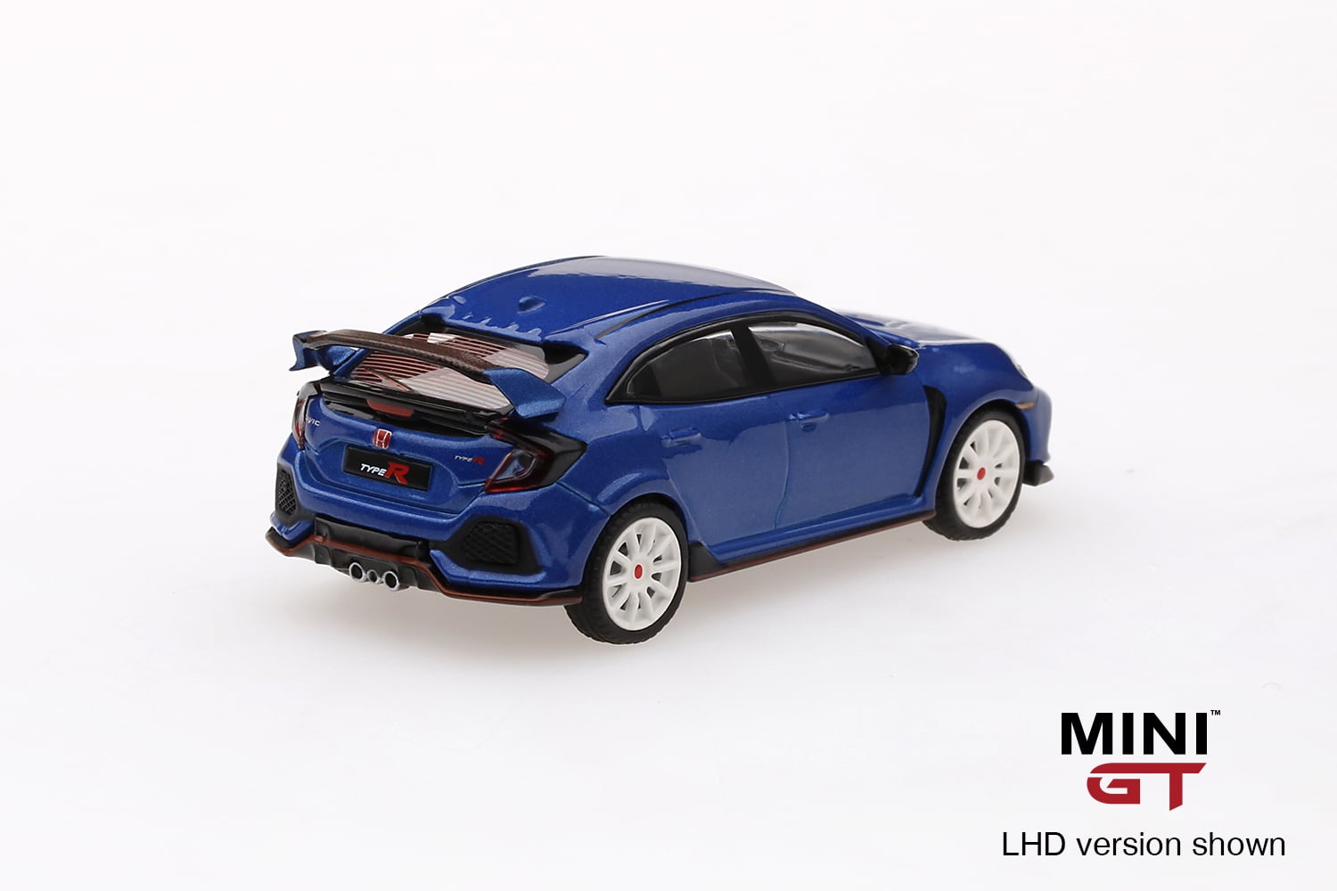 MINI GT ホンダ シビック タイプ R (FK8) Aegean Blue Amazon.com: Mini GT 2017 Honda Civic Type R (FK8) Modulo