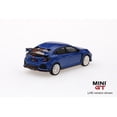 thumbnail image 4 of Mini GT 2017 Honda Civic Type R (FK8) Modulo (LHD)(Aegean Blue) TSM Model 1/64 Diecast Car MGT00017, 4 of 5