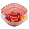 thumbnail image 4 of Rubbermaid Ensemble de 10 Contenants de Rangement pour Aliments à Emporter, Rouge, 4 of 6