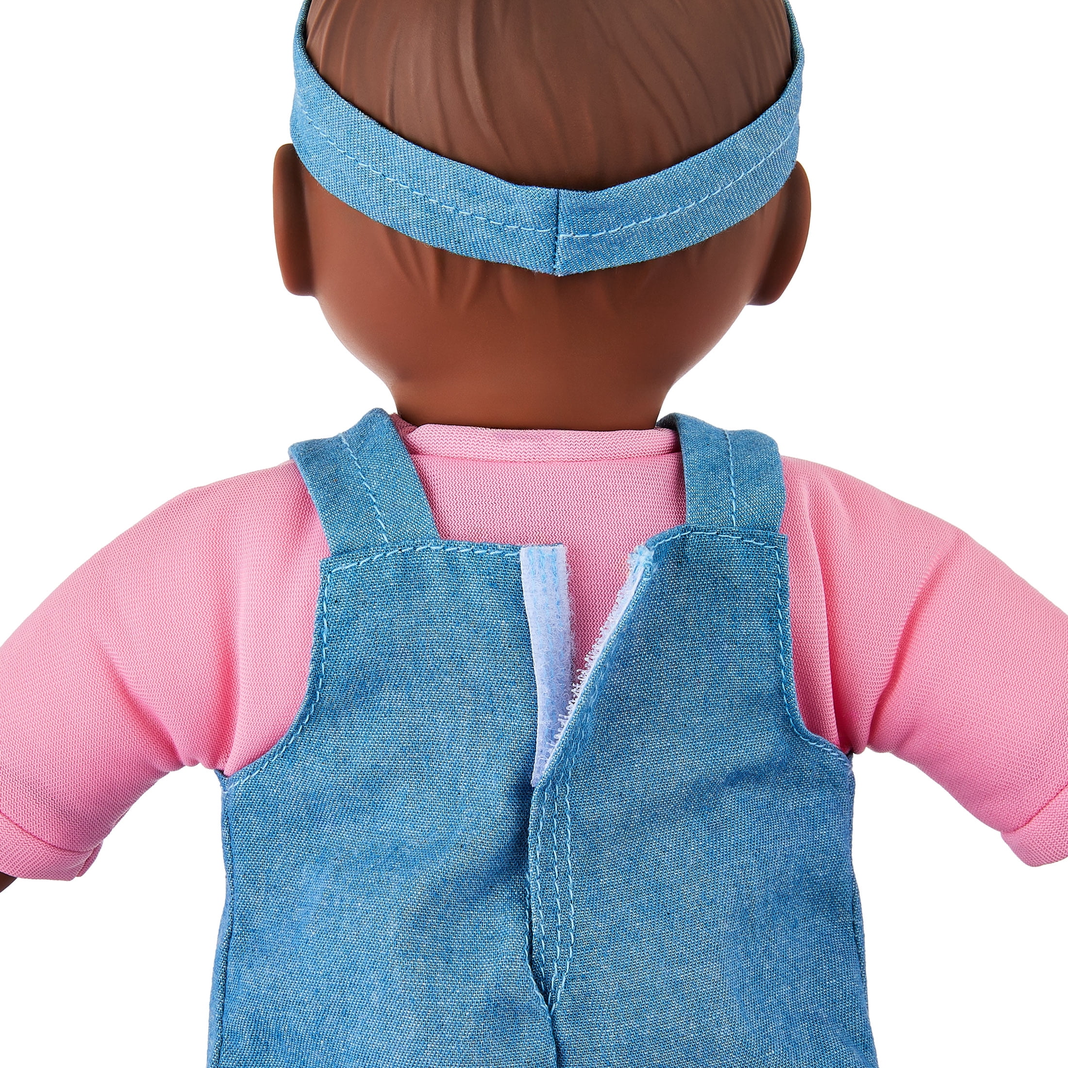My Sweet Love 12-Inch Soft Baby Doll, Denim Outfit