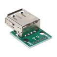 thumbnail image 4 of 10 Uds tipo A hembra USB a DIP 2,54mm placa PCB adaptador convertidor conector, 4 of 7