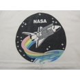 thumbnail image 5 of NASA Spaceship Traveling In Space Crew Neck Short Sleeve Girl's White T-shirt-XL, 5 of 6