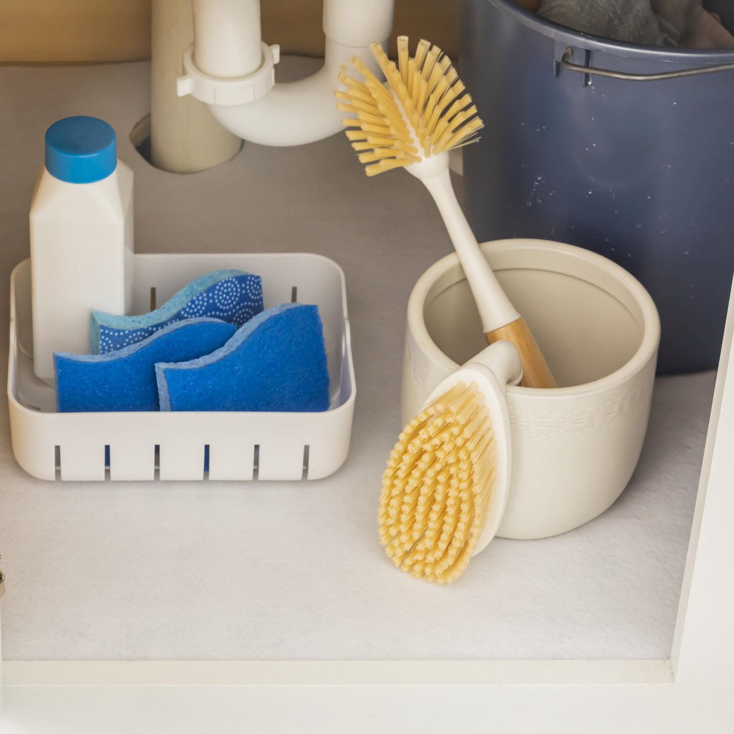 EasyLiner Absorbent Under-the-Sink Liner, White, 24 in. x 4 ft.