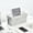 124#Gray, variant on Cable Management Box Cord Organizer Power Strip Cover With Lid Wire Storage Case For Desk TV Computer Charger Surge Protector Hide Cables Home Office Desktop Organizer Beige Gray