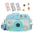 thumbnail image 3 of Botella de Agua Kawaii Cámara Creativa Bebiendo con Pajita Azul Sywqhk Para Estrenar, 3 of 9