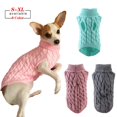 thumbnail image 2 of Suéteres Cálidos Para Perros Pequeños Cuello Alto De Punto Ropa De Invierno Para Mascotas Cachorro Gato Suéter, 2 of 4