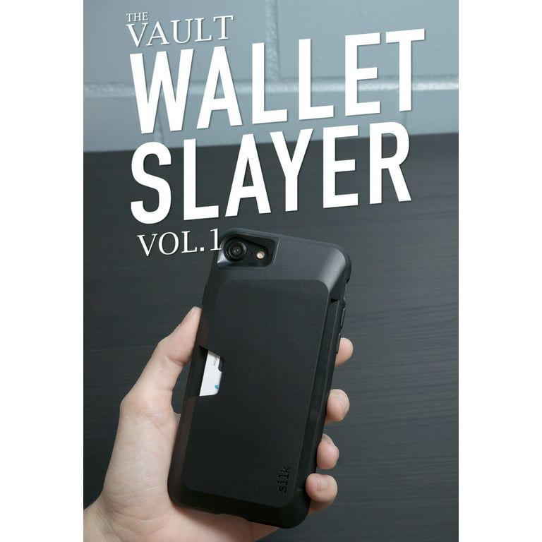 Smartish iPhone 12 Pro Max Wallet Case - Wallet Slayer Vol. 1 [Slim +  Protective] Credit Card Holder (Silk) - Black Tie Affair