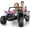 Pink, variant on 24V 2 Seater Ride on Car for Big Kids Ages 3-14, Max 5.5mph & 220lbs Load, 15" EVA Tires, Ride on Car with Remote Control, Rainbow Lights, Shock Absorbers,Blue