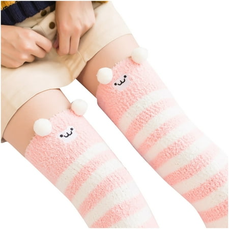 

No Show Socks Women Keep Warm Print Knitting Warm Ts Leggings Socks