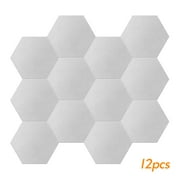 Best Soundproofing Materials - Ammoon 12pcs 14*13*0.4in Acoustic Panels Hexagon Design Polyester Review 