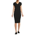 thumbnail image 6 of Oh! Mamma Maternity Women's Wrap Nursing Dress (Women's and Women's Plus), 6 of 6