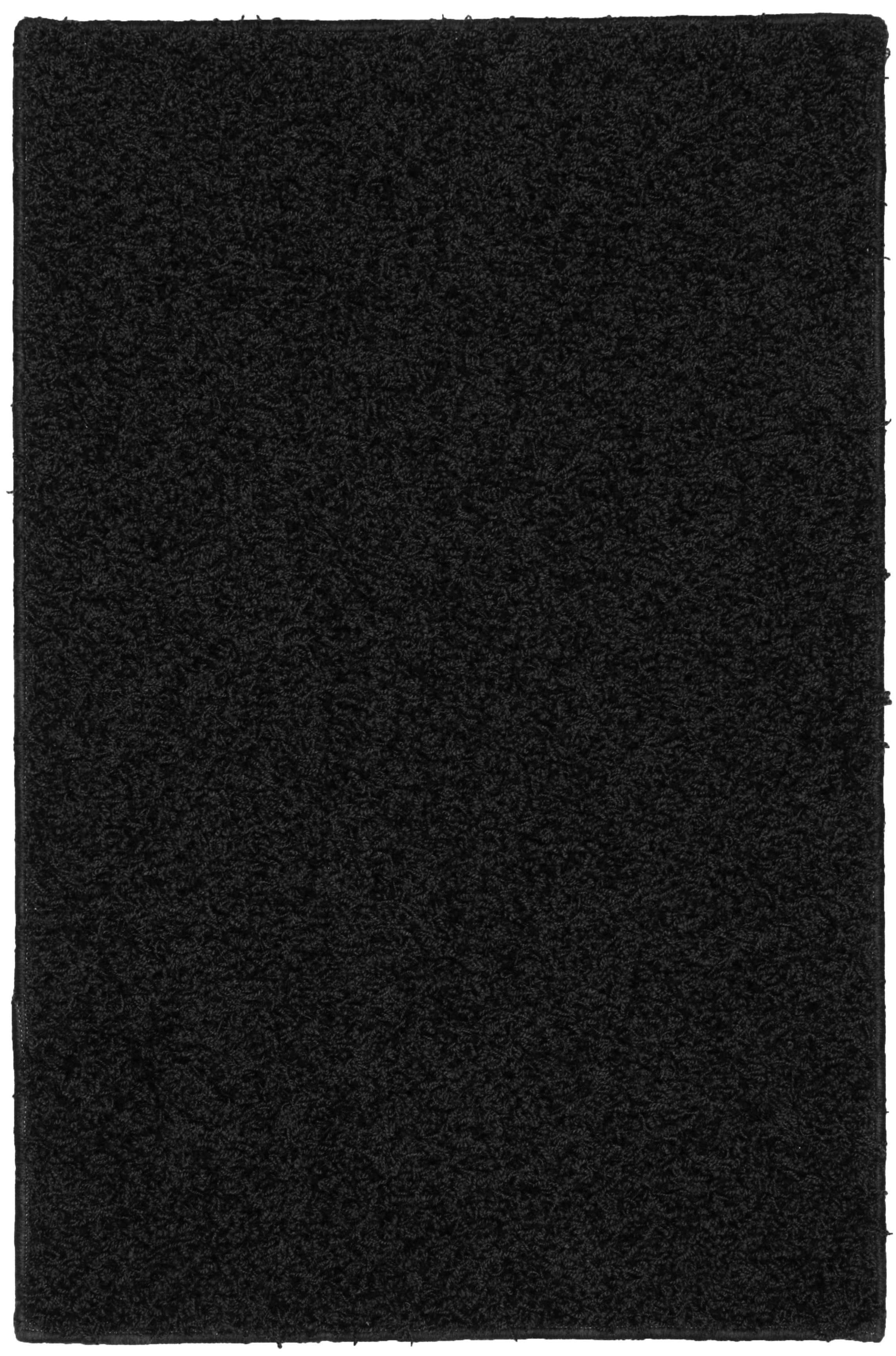 Garland Rug Southpointe Shag Black 2'x3' Indoor Area Rug - Walmart.com