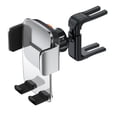 thumbnail image 3 of Soporte universal celular auto ventilación Baseus Base Plata, 3 of 5