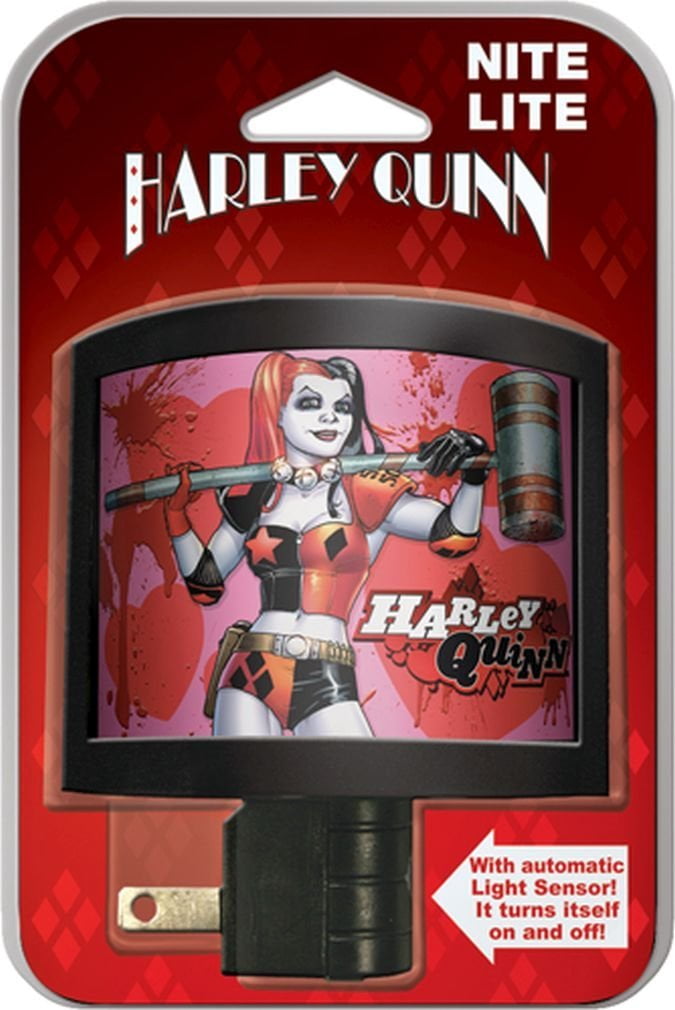 Ata-Boy DC Comics Harley Quinn Nite Lite, There's always a good place for a night light in... by